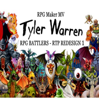 RPG Maker MV - Tyler Warren RPG Battlers: RTP Redesign 1 DLC English Language Only Steam Key EUROPE